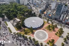 Ben Thanh Station of Metro Line No. 2 (Ben Thanh–Tham Luong). (Photo published by VNA)