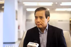 Prof. Vu Minh Khuong from the Lee Kuan Yew School of Public Policy in Singapore (Photo: VNA)