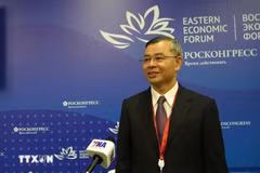 Vietnamese Minister of Finance Ngo Van Tuan grants an interview to the Vietnam News Agency (VNA). (Photo: VNA)
