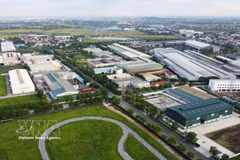 A view of the Binh Xuyen Industrial Park in Phu Tho province. (Photo: VNA)