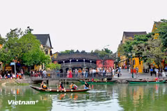 The Cau (Bridge) Pagoda is a unique architectural heritage site located in the UNESCO-recognised world heritage of Hoi An ancient town, Da Nang city. (Photo: VietnamPlus)