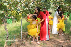 Pham Thi Huong’s project on circular green agriculture in combination with experiential tourism wins second prize in the northern regional round and a consolation prize in the national final of the women’s startup in innovation and green transformation contest launched by the Vietnam Women’s Union. (Photo: VNA)