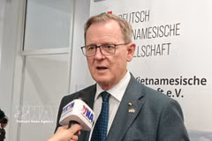 German Bundestag Vice President Bodo Ramelow. (Photo: VNA)