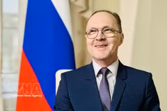 Russian Ambassador to Vietnam Bezdetko Gennady Stepanovich (Photo: VNA)
