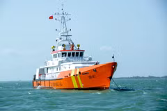 The specialised search and rescue vessel SAR 413 (Photo published by VNA)