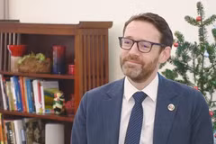 British Ambassador to Vietnam Iain Frew (Photo: VNA)
