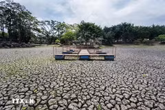 A super El Niño could bring higher temperatures and significantly reduce water storage in reservoirs. (Illustrative photo: VNA)