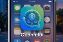 The “Quanh Toi” (Around Me) mobile application (Photo: Ministry of Industry and Trade)