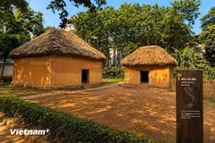 Under traditional Ha Nhi settlement customs, each family typically lives within its own enclosed compound, formerly surrounded by a perimeter wall and commonly home to two or three generations. (Photo: VietnamPlus)