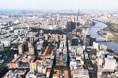 Luxury apartment projects in downtown Ho Chi Minh City (Photo: VNA)