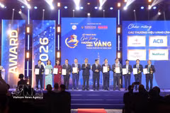 At the sixth Golden Brand Awards 2026 ceremony (Photo: VNA)