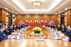 The talks in Hanoi on October 15, 2026 (Photo: VNA)
