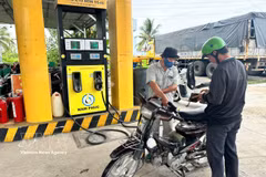 A filing station in Tay Ninh province (Photo: VNA)