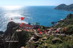 The geological diversity of Phu Yen Geopark creates many beautiful natural landscapes in the eastern part of Dak Lak province. (Photo: VNA)
