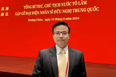 Duong Cam Vinh, PhD in Mechanical Engineering from Tsinghua University (Photo published by VNA)