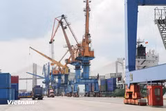 The Ministry of Industry and Trade implements comprehensive measures to boost exports in 2025. (Photo: VietnamPlus)