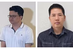 Defendant Nguyen Hai Binh (left) and defendant Vo Van Nam (right). (Photo: baochinhphu.vn) 