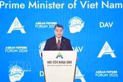 Vietnamese Prime Minister Le Minh Hung addresses the opening of the ASEAN Future Forum (AFF) 2026 in Hanoi on June 9 (Photo: VNA)