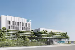 A mock-up of UEH Nexus Campus Nha Trang in Khanh Hoa province. (Photo: VNA)