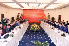 Participants at the meeting in HCM City on December 29 (Photo: VNA) 