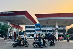 A Pertamina petrol station. Pertamina, Indonesia’s state-owned oil and gas company, is one of the country’s largest and most strategically important state-owned enterprises. (Photo: VNA)
