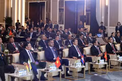 Delegates at the opening ceremony of the ASEAN Law Enforcement High-level Conference on Cooperation in Combating Criminal Fugitives in Hanoi on September 30 (Photo: cand.vn)