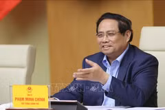 Prime Minister Pham Minh Chinh speaks at the second meeting of the Central Steering Committee for Housing Policy and Real Estate Market in Hanoi on October 11, 2025. Photo: VNA)