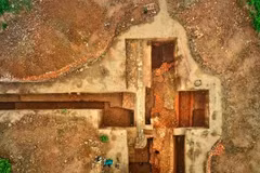 A panoramic view of the excavation area of Luy Lau ancient citadel in Bac Ninh. (Photo: nhandan.vn)