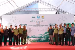 Participants at the launch ceremony (Photo: VNA)