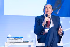 Prof. George Toloraya, Director of the Centre for Russian Strategy in Asia at the Institute of Economics of the Russian Academy of Sciences. (Photo published by VNA)