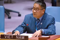 Minister Counsellor Nguyen Hai Luu, Deputy Permanent Representative of Vietnam to the UN. (Photo: VNA)