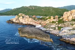 Rai Cave is located in the Nui Chua National Park in Vinh Hai commune, Khanh Hoa province, which is part of the Nui Chua World Biosphere Reserve. (Photo: VNA)