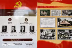The exhibition on the first National Congress of the Communist Party of Vietnam at the Ho Chi Minh Museum, Ho Chi Minh City branch. (Source: VietnamPlus)
