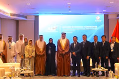 Representatives from the Ho Chi Minh City People's Committee and the UAE delegation at the meeting on October 28, 2026 (Photo: VNA)