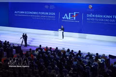 A high-level plenary session of the Autumn Economic Forum 2026 in Ho Chi Minh City on October 28. (Photo: VNA)