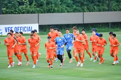 Vietnamese players are asked to keep their feet on ground while being focus for the second leg match of the 2026 ASEAN Hyundai Cup on August 26. (Photo courtesy of VFF)