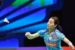 Vietnam’s number-one badminton player Nguyen Thuy Linh (Photo: VNA)