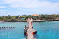 Truong Sa Lon (Big Spratly) of Vietnam (Photo: VNA)