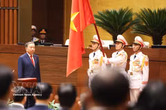State President To Lam takes the oath of office (Photo: VNA)