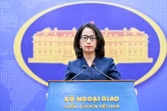Spokesperson of the Ministry of Foreign Affairs Pham Thu Hang (Photo: Ministry of Foreign Affairs)