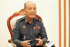 Gen. Sao Sokha, Commander of the Gendarmerie and Deputy Commander-in-Chief of the Royal Cambodian Armed Forces (RCAF). (Photo: VNA)