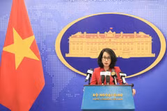 Vietnamese Foreign Ministry’s spokeswoman Pham Thu Hang (Photo: VNA)