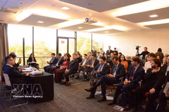 At the Paris conference between Vietnamese and French companies (Photo: VNA)