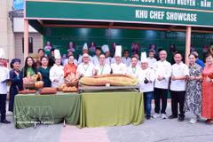 The Thai Nguyen International Tea Festival 2026 features creative combinations of tea ingredients (Photo: VNA)
