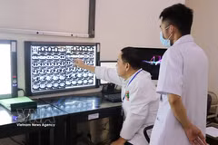 The application of nuclear medicine techniques is helping improve the quality of medical examination and treatment in Dong Nai city, enabling early detection of various diseases, particularly in cancer treatment (Photo: VNA)