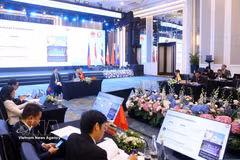 The ASEAN Law Enforcement High-level Conference on Cooperation in Combating Criminal Fugitives takes place in Hanoi on September 30. (Photo: VNA)