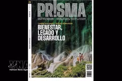 PRISMA magazine cover (Photo: VNA)