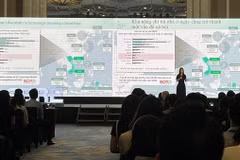 CBRE's press conference announcing the real estate market report for Q2 2025 was held in Hà Nội on July 10. (Photo: VNA)