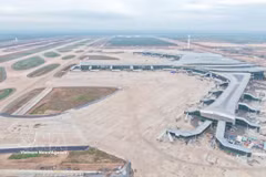 An overview of Long Thanh International Airport (Photo: VNA)