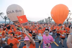 Over 21,000 runners across the country take part in the “My Vietnam 2025” race (Photo: VNA)